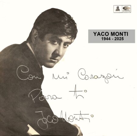 “Portada del disco de Yaco Monti, cantante argentino de música romántica y baladas latinoamericanas”