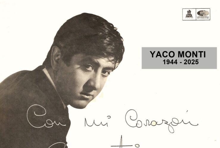 “Portada del disco de Yaco Monti, cantante argentino de música romántica y baladas latinoamericanas”