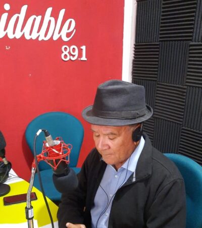 Sebastián en Radio Inolvidable.